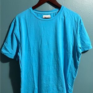Aqua Blue Mazara Men’s‎ Xl Short sleeve Tshirt For Men Casual Wear